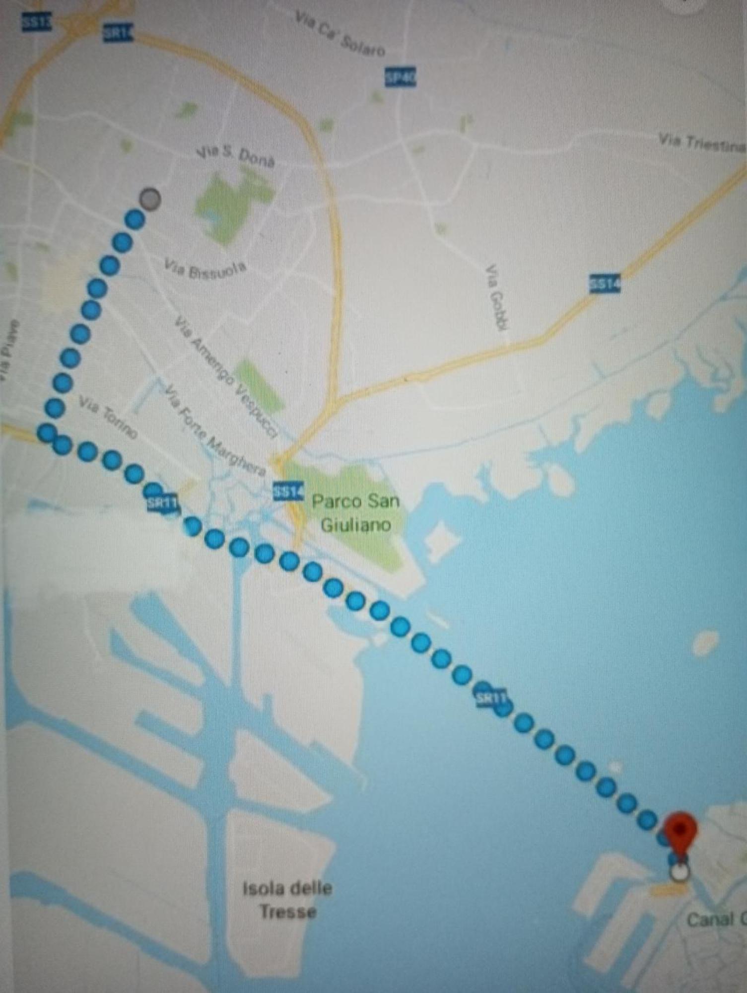 شقة Sunshine30Mt Tram Ingresso Indipendente Wifi Venezia Free Park المظهر الخارجي الصورة